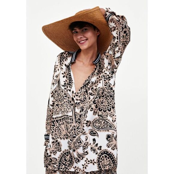 Zara Woman Hi-Low Tunic Dress - Women’s S - Picture 1 of 8